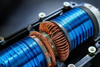 Coil Winding on Motor Components Coil Winding Work done on Motor Components